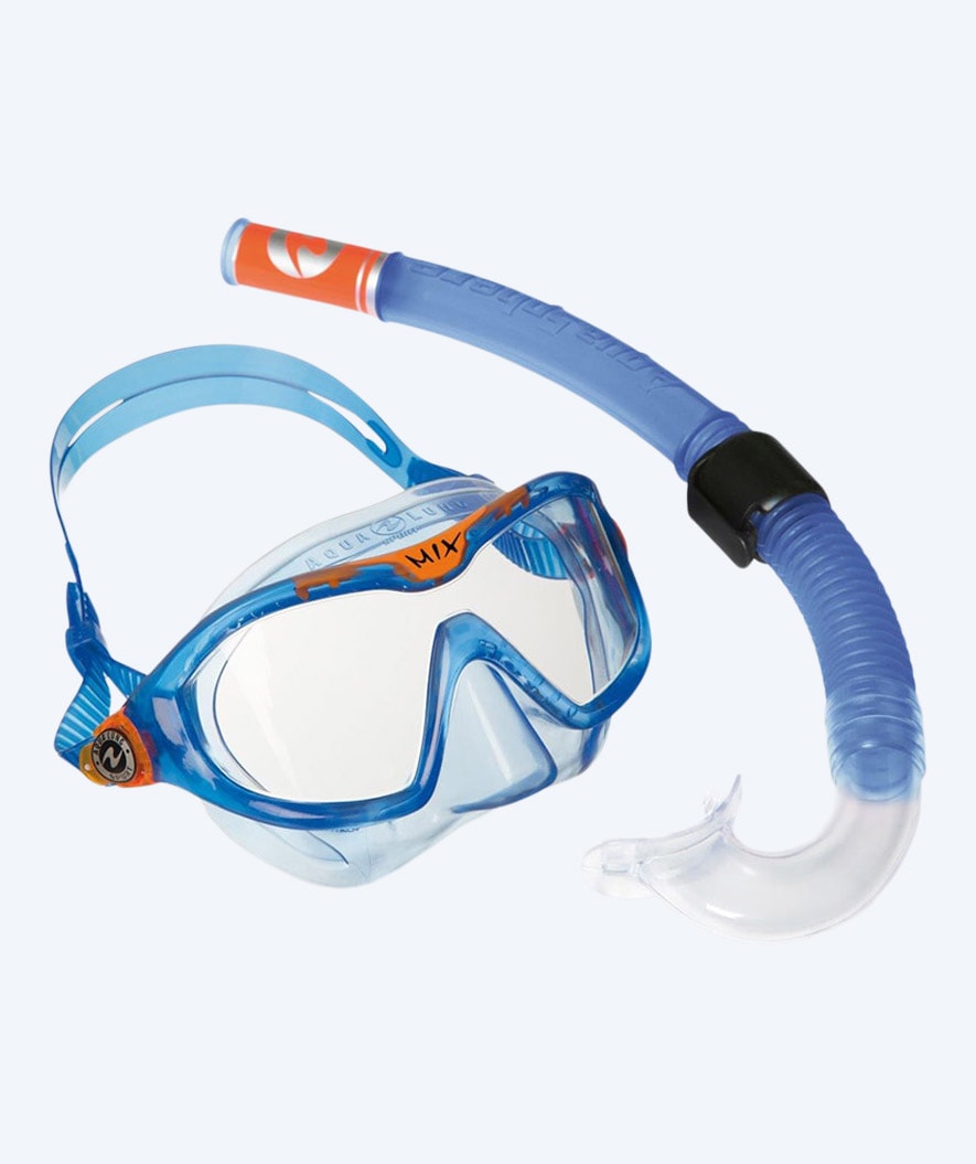Aqualung snorkelsæt til børn - Combo Mix (4-12 år) - Mørkeblå