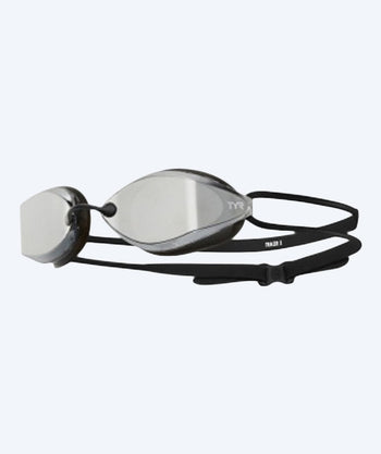 TYR svømmebriller - Tracer X-Racing Nano Mirrored - Sølv