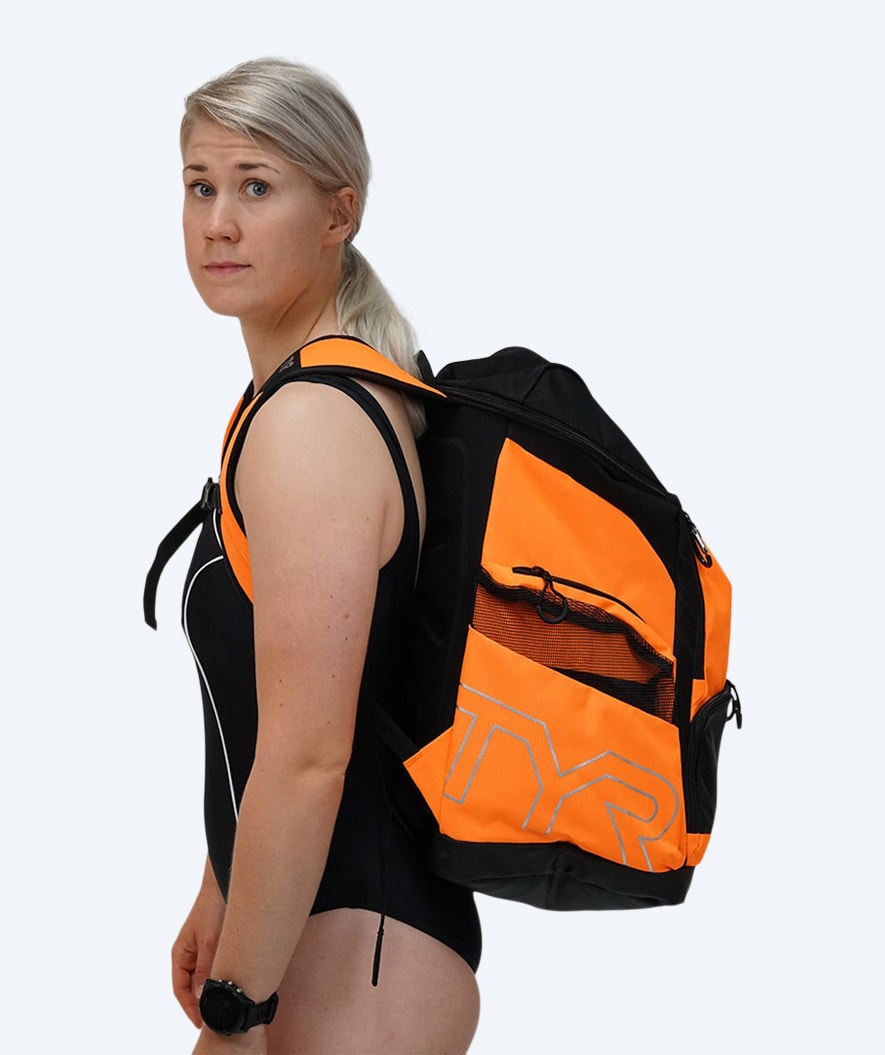TYR svømmetaske - Alliance Team 45L - Orange