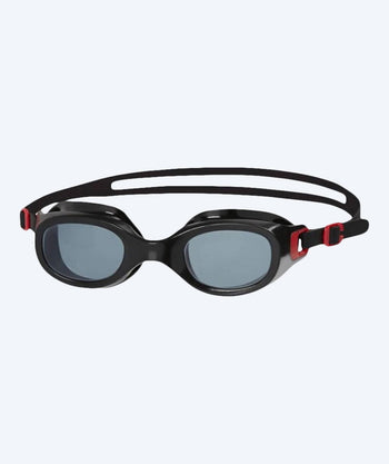 Speedo motions svømmebriller - Futura Classic - Rød (Smoke linse)