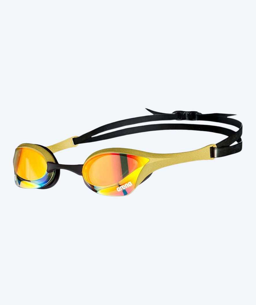Arena Elite svømmebriller - Cobra Ultra SWIPE Mirror - Guld (guld mirror)