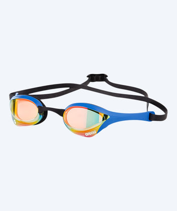 Arena Elite svømmebriller - Cobra Ultra SWIPE Mirror - Blå (guld mirror)