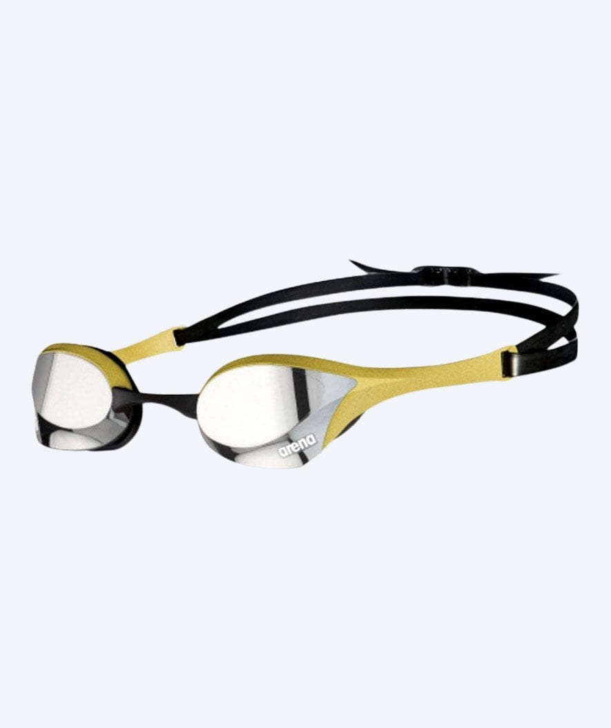 Arena Elite svømmebriller - Cobra Ultra SWIPE Mirror - Guld (sølv mirror)