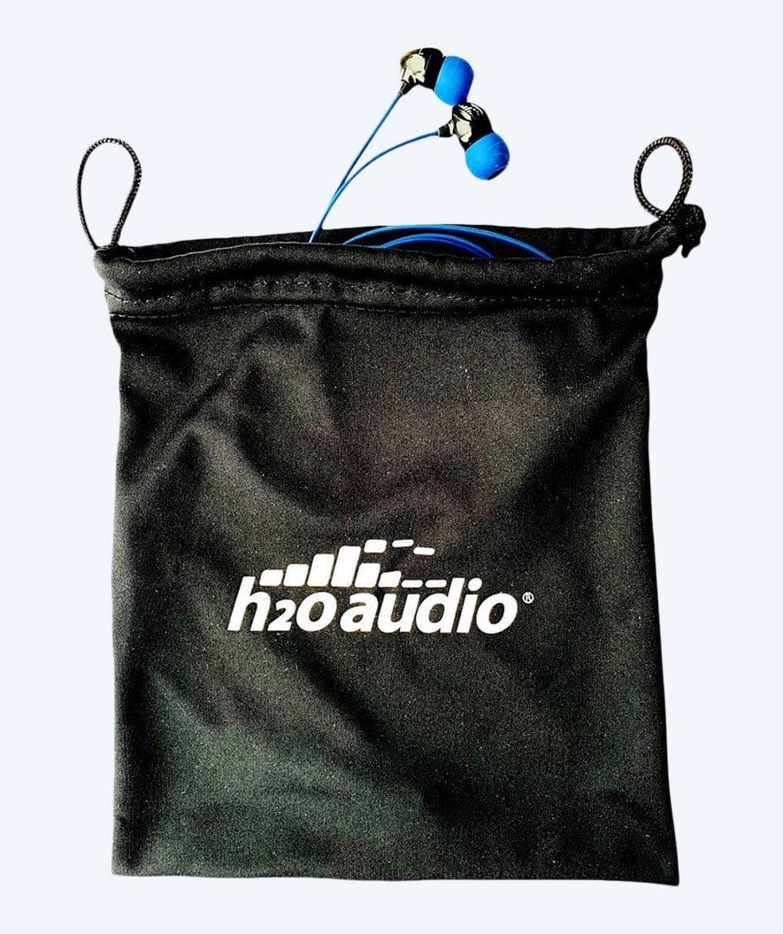 H2OAudio microfiber opbevarings-pose - Sort