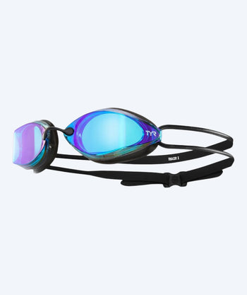 TYR svømmebriller - Tracer X-Racing Mirrored - Mørkeblå