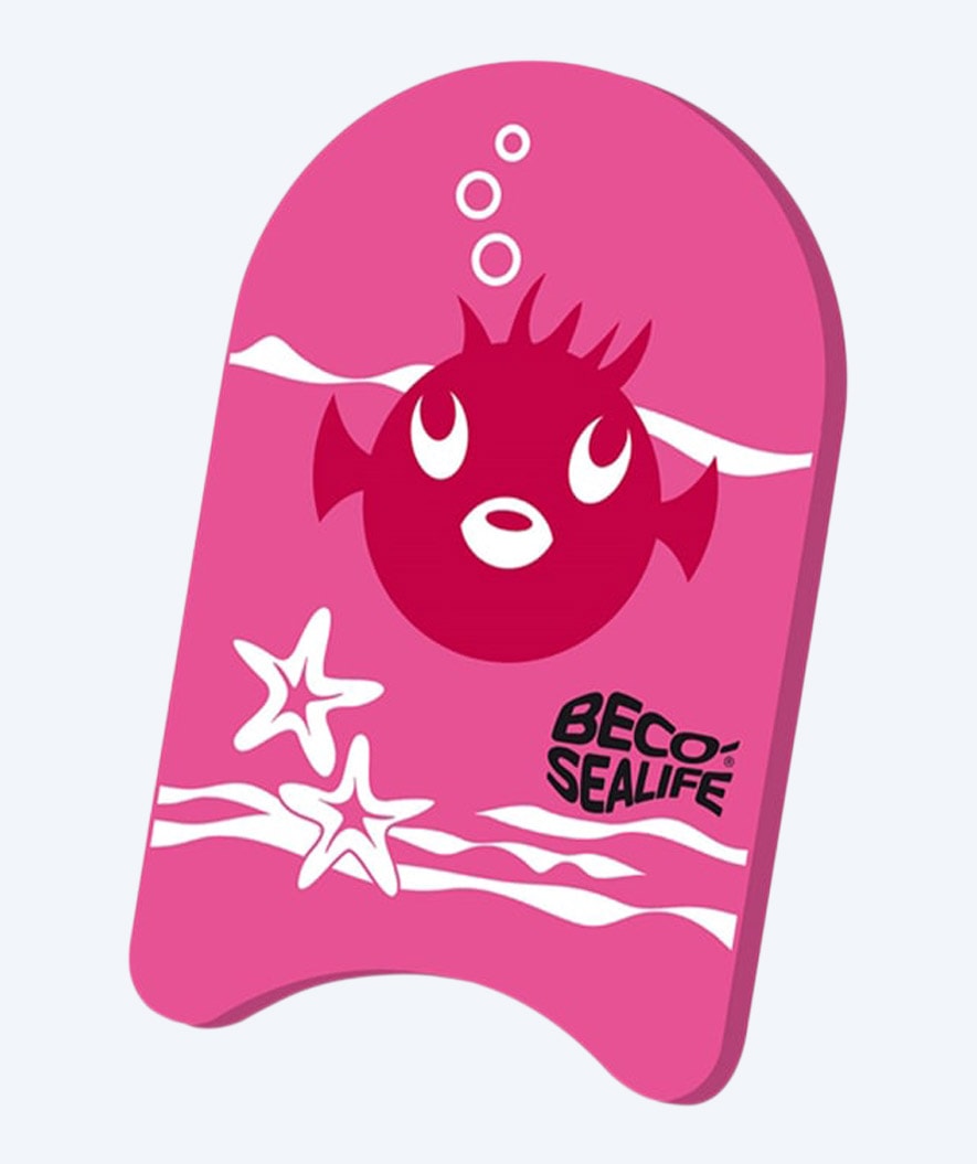 Beco svømmebræt til børn - Sealife (0-6 år) - Lyserød