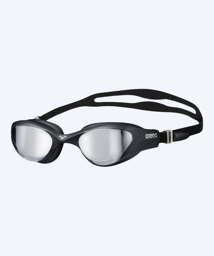 Arena motions svømmebriller - The One Mirror - Sølv/sort