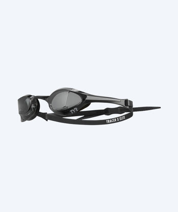 TYR Elite svømmebriller - Tracer-X Elite Smoke - Sort/smoke
