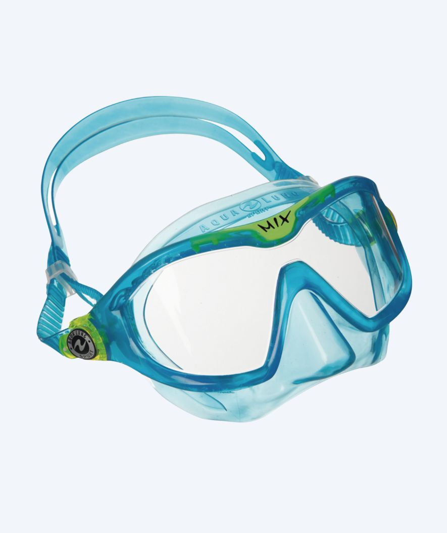 Aqualung dykkermaske til børn (4-12) - Mix Junior - Lyseblå