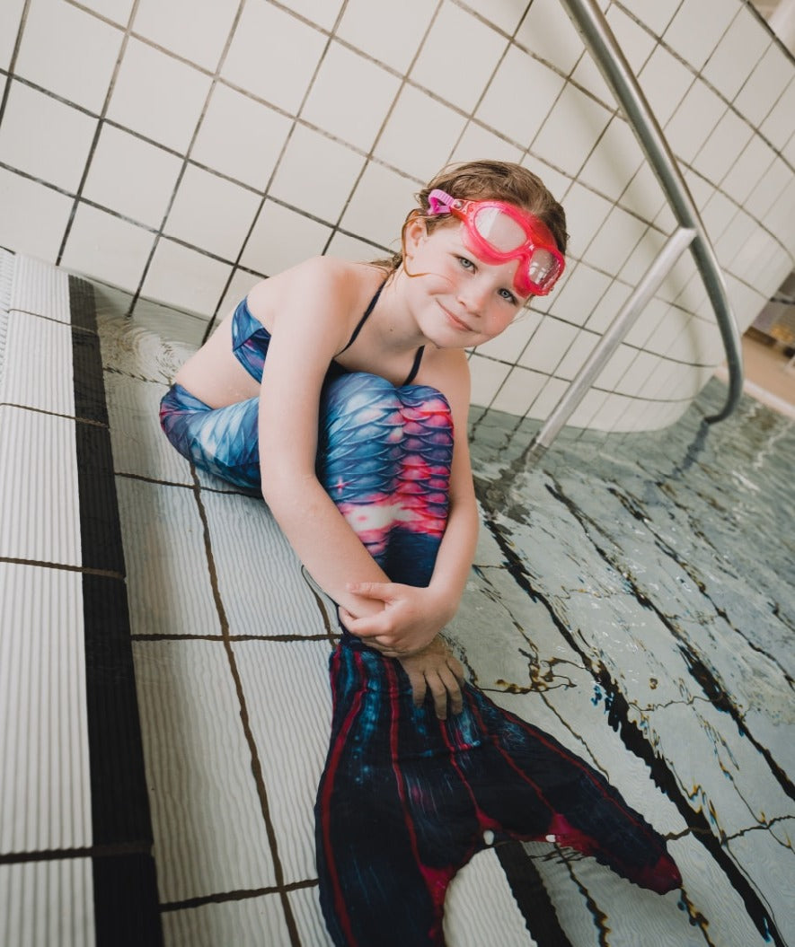 Watery svømmebriller til børn - Mantis 2.0 - Atlantic Pink/klar