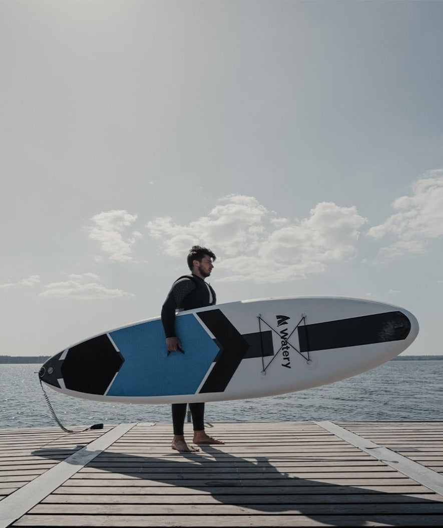 Pakketilbud: 2x Watery Global oppustelig SUP PaddleBoard 10'6