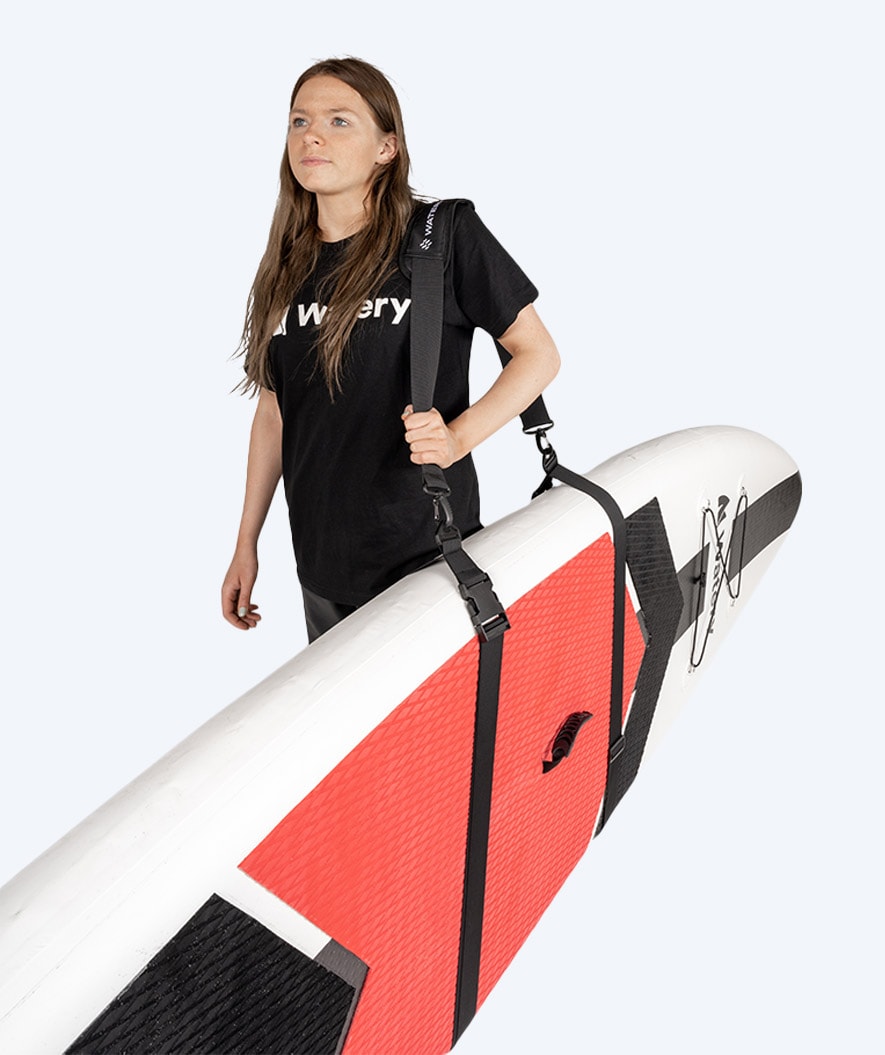 Watery paddleboard bærestrop - Sort