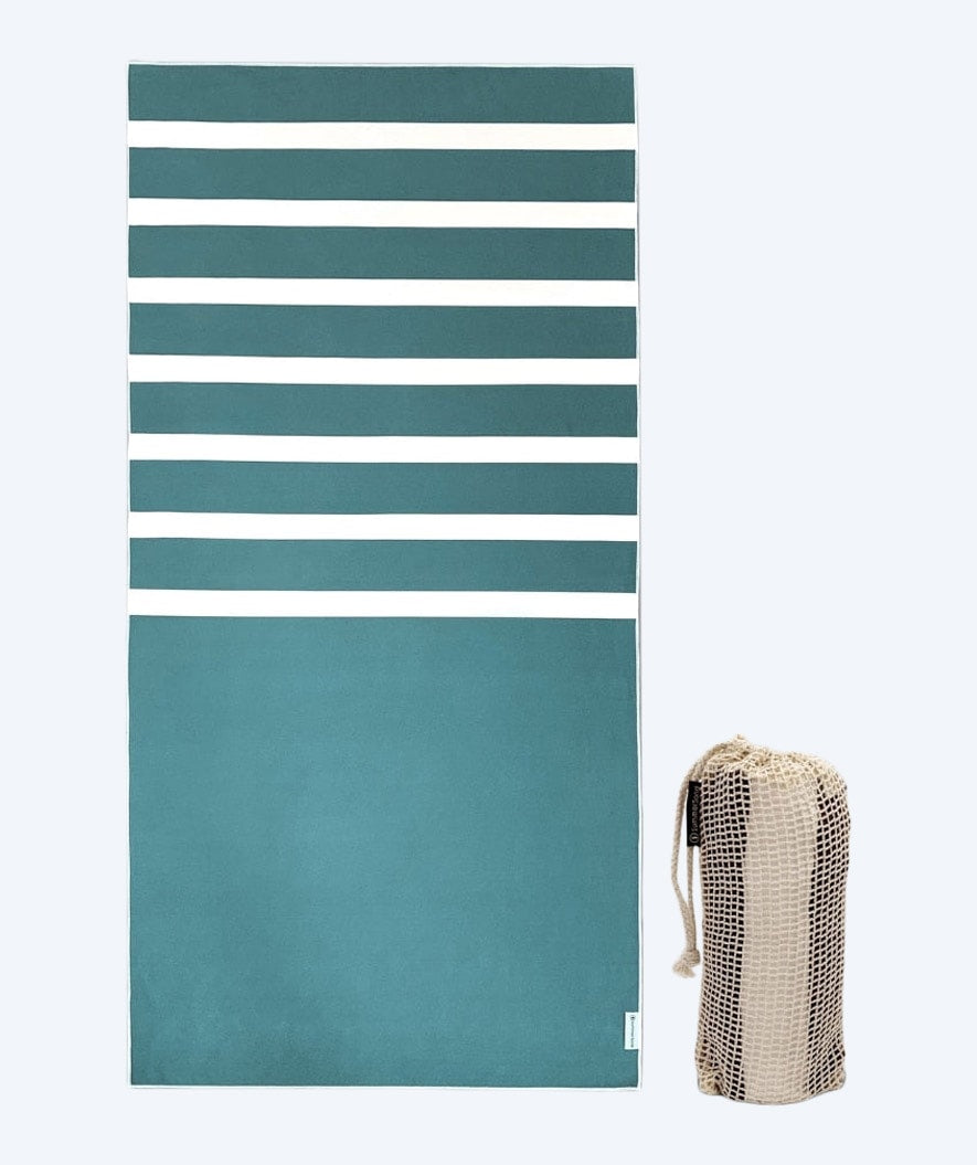 Summersand microfiber håndklæde - Ocean Green (Turkis)