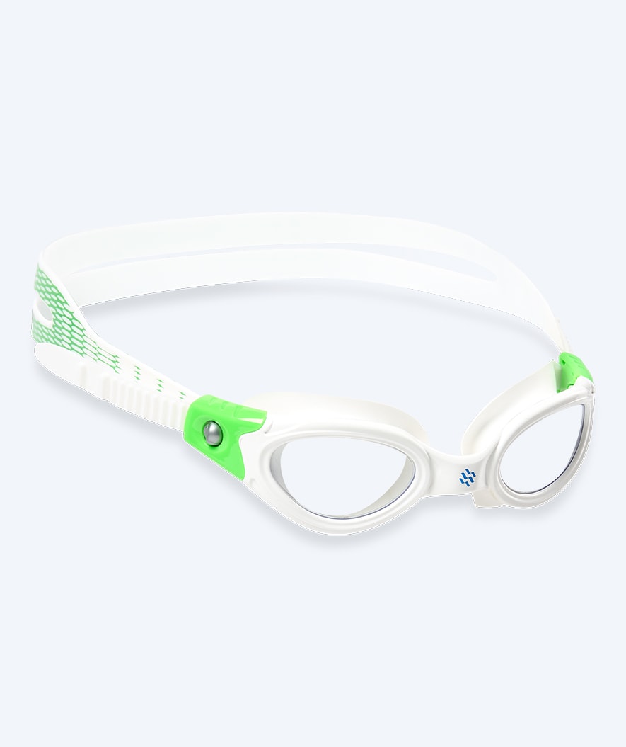 Watery dykkerbriller til børn - Delta - Grøn/hvid