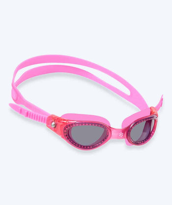 Watery dykkerbriller til børn - Pacific - Pink/smoke