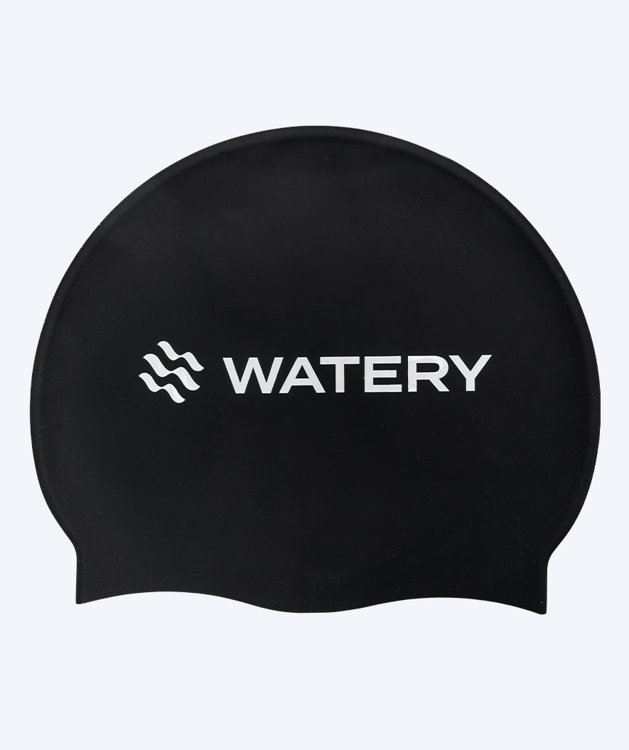 Watery badehætte - Eco Signature - Sort (30% genanvendt)