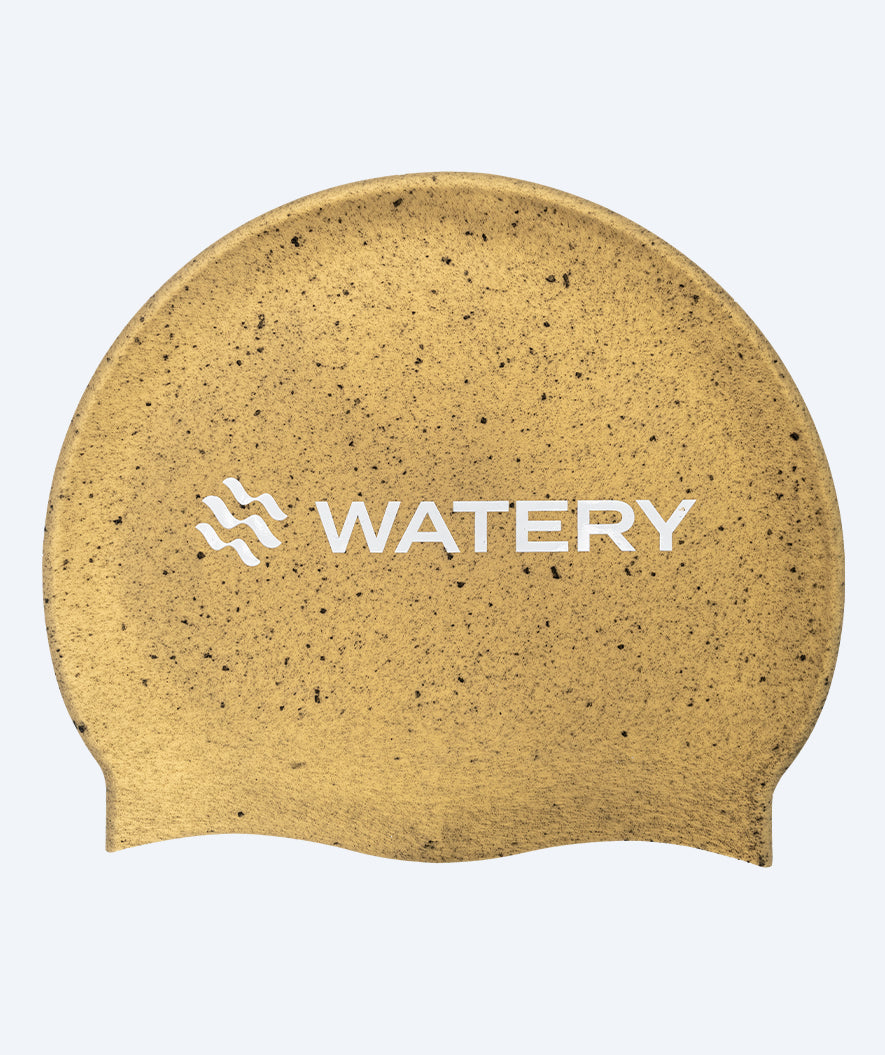 Watery badehætte - Eco Signature - Guld (30% genanvendt)