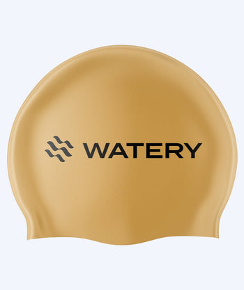 Watery badehætte - Signature - Guld