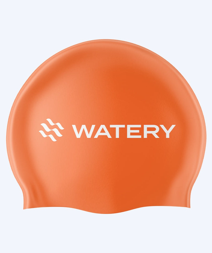 Watery badehætte - Signature - Orange