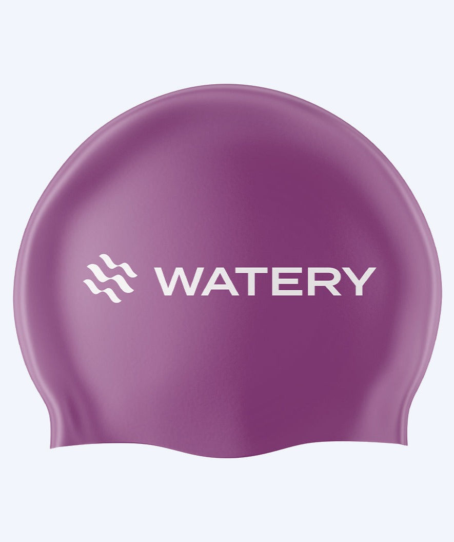 Watery badehætte - Signature - Violet