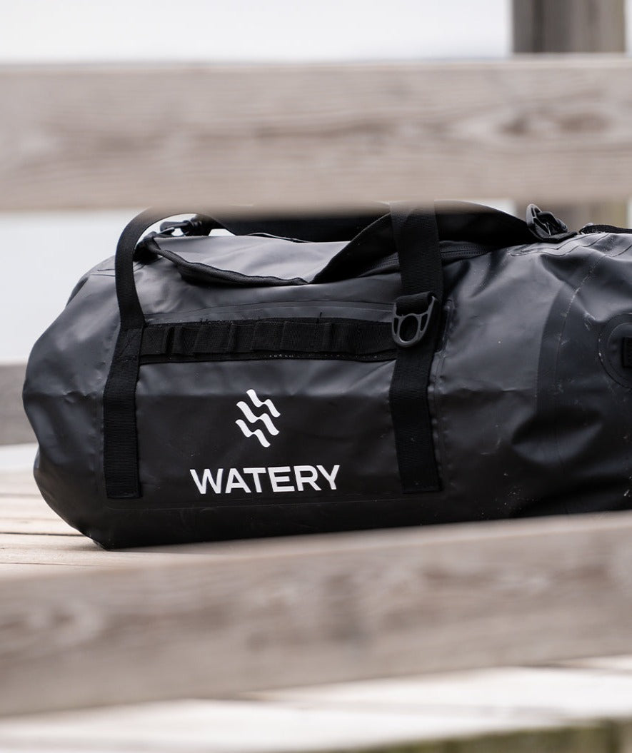 Watery vandtæt duffle taske - Swim 50L - Sort