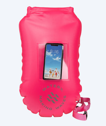 Watery havtaske til svømning - Window PVC 28L - Pink
