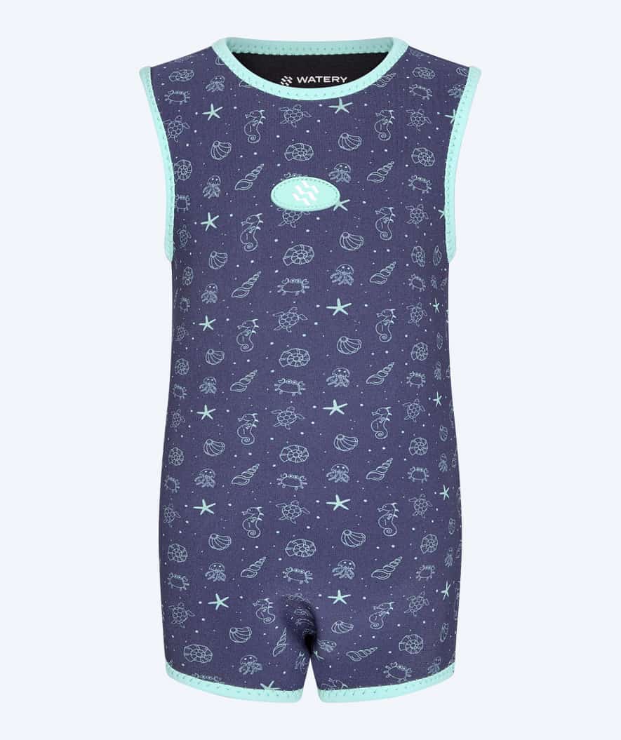 Watery våddragt - Baia Wrap - Atlantic Turquoise