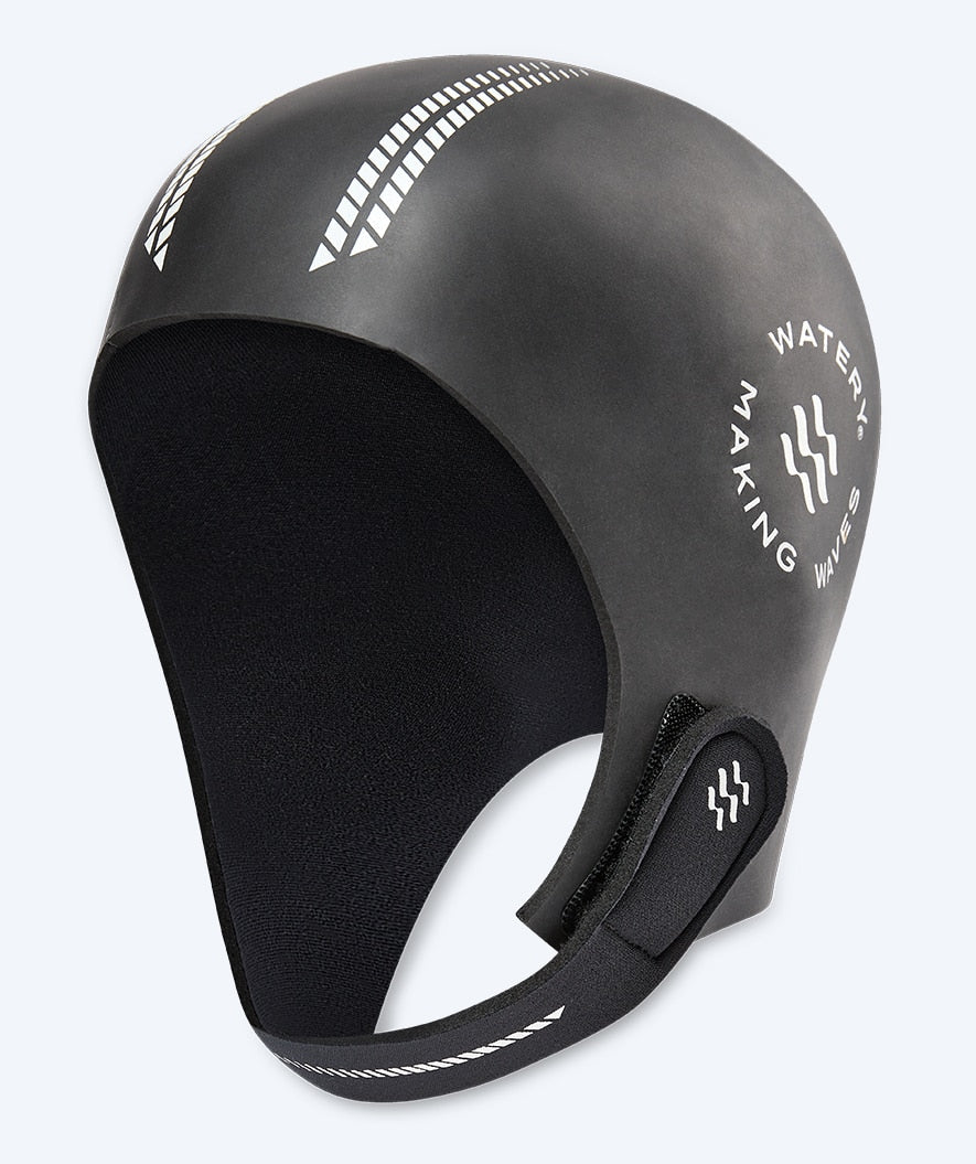 Watery neopren hætte - Calder Pro (4mm) - Sort