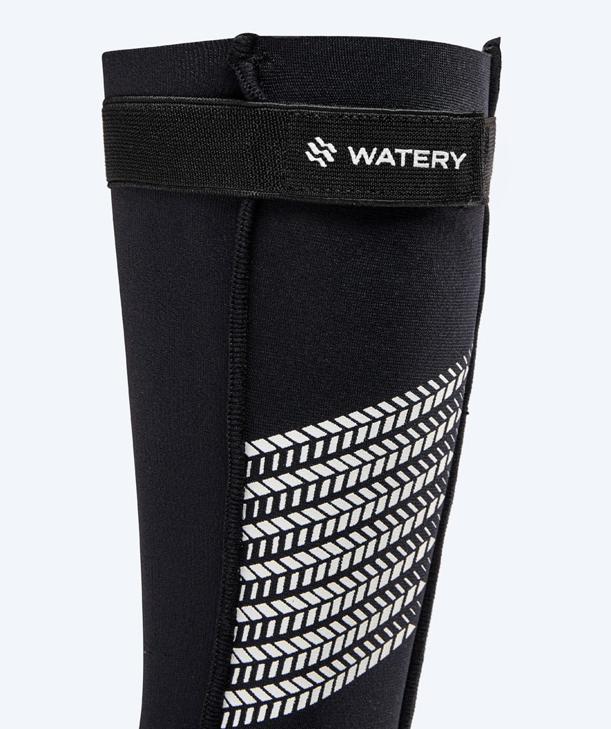 Watery neopren sokker til åbent vand  - Calder Pro (2mm) - Sort
