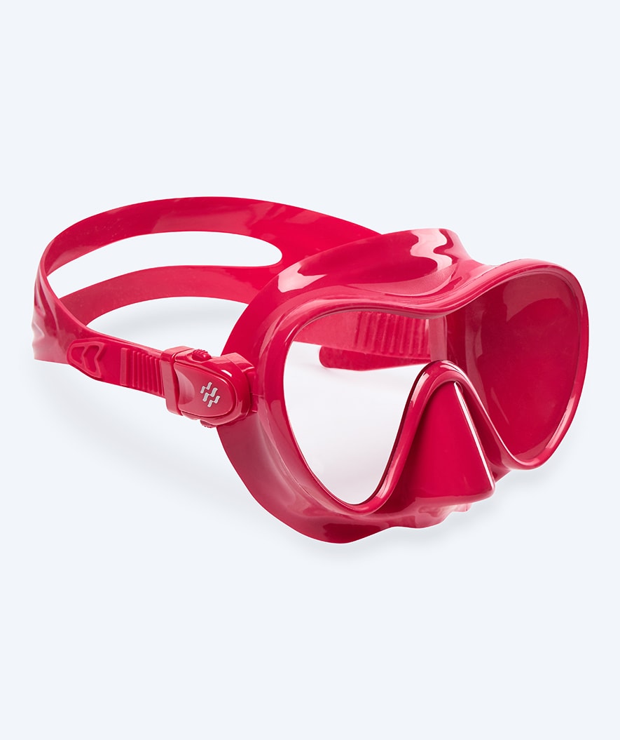 Watery dykkermaske til voksne - Cliff - Rød