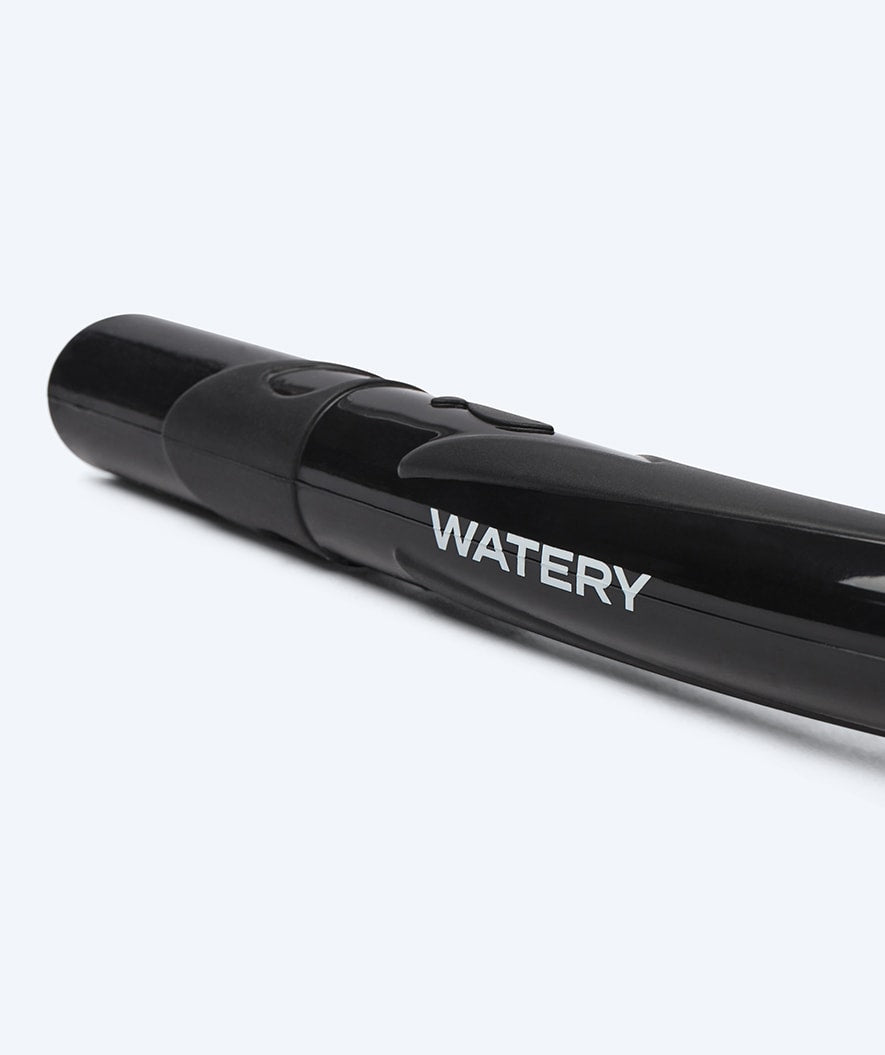 Watery snorkel til voksne (fra 12 år) - Cliff - Sort
