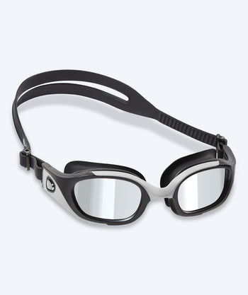 Watery motions dykkerbriller - Clyde Mirror - Grå/sølv