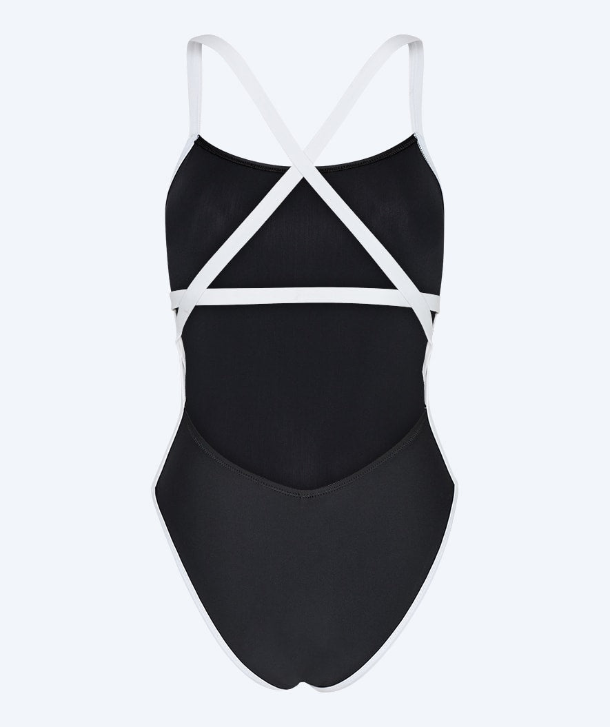 Watery badedragt til damer - Eco Sunkissed Solid - Sort