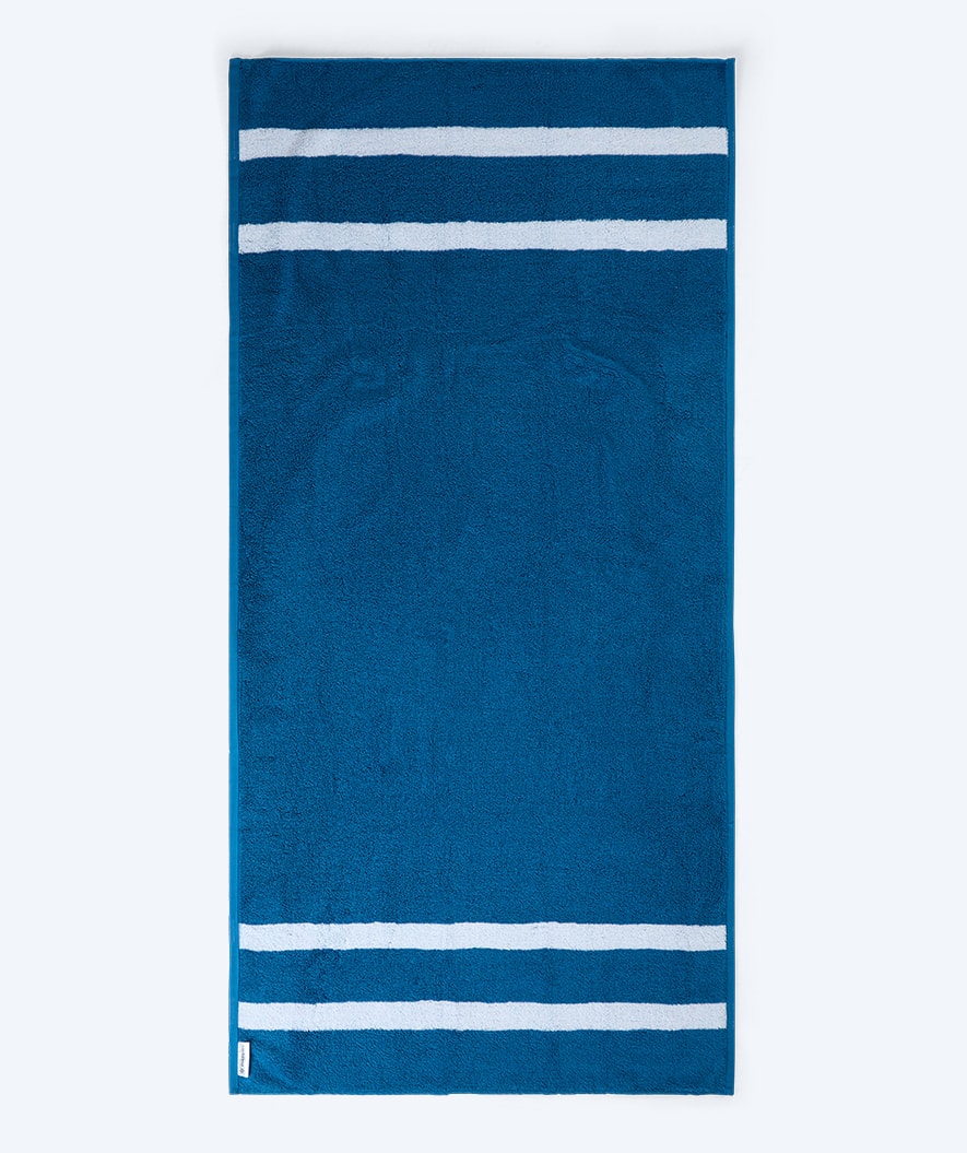 Watery badehåndklæde - Heat Swim Bomuld - Delta Blue