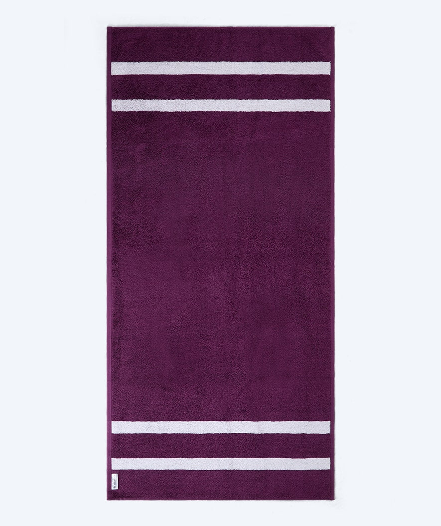 Watery badehåndklæde - Heat Swim Bomuld - Hydra Purple