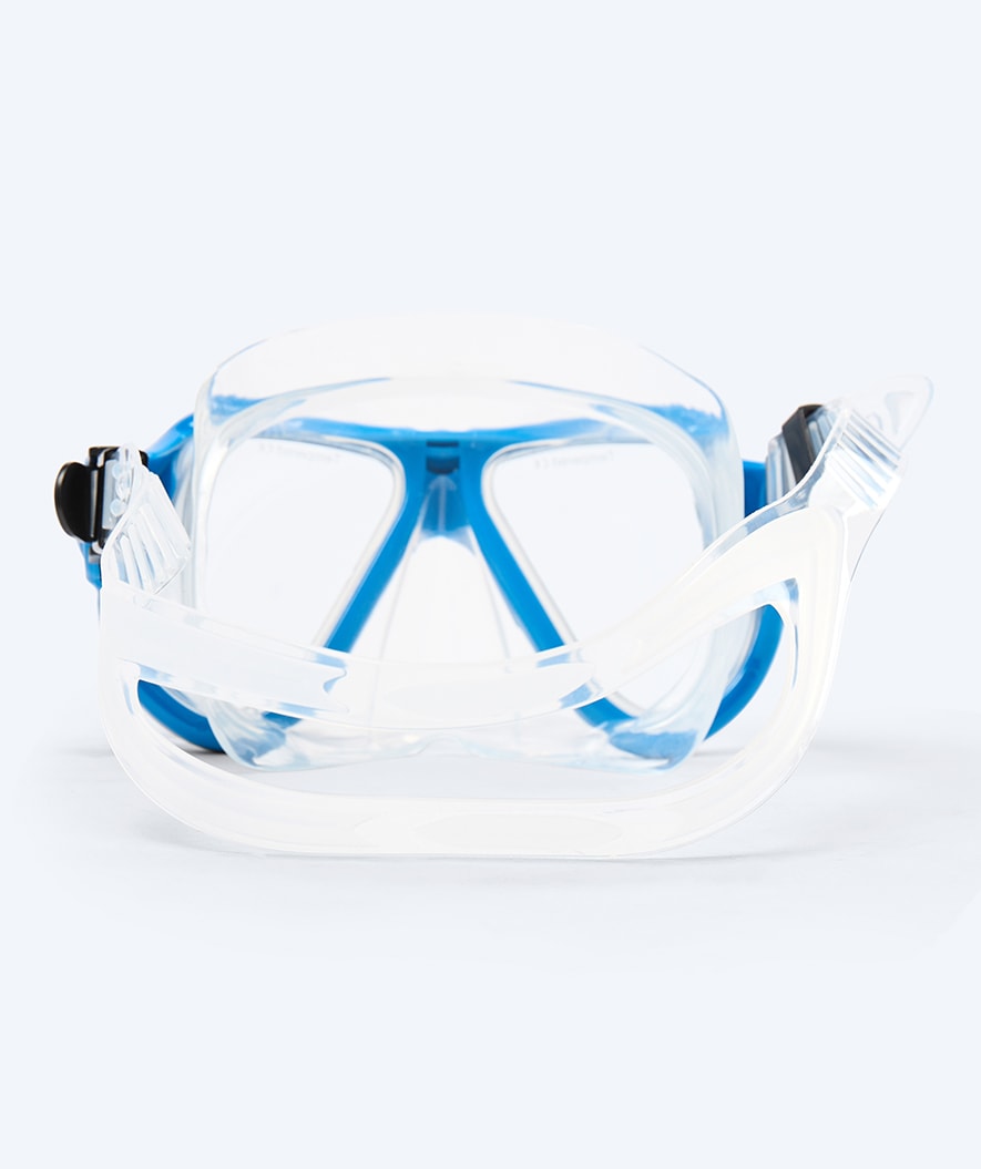 Watery combo snorkelsæt til voksne - Hudson Full-dry - Blå
