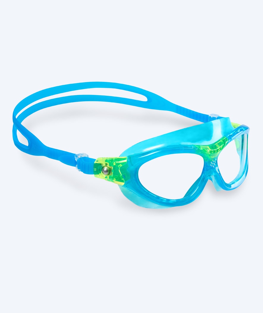 Watery svømmebriller til børn - Mantis 2.0 - Atlantic Blå/klar