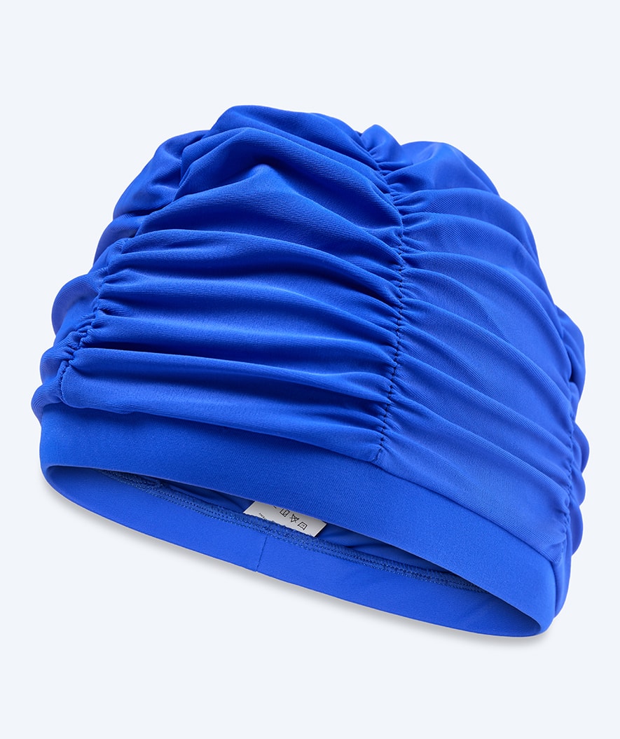 Watery badehætte med draperinger - Maxwell - Royal Blue