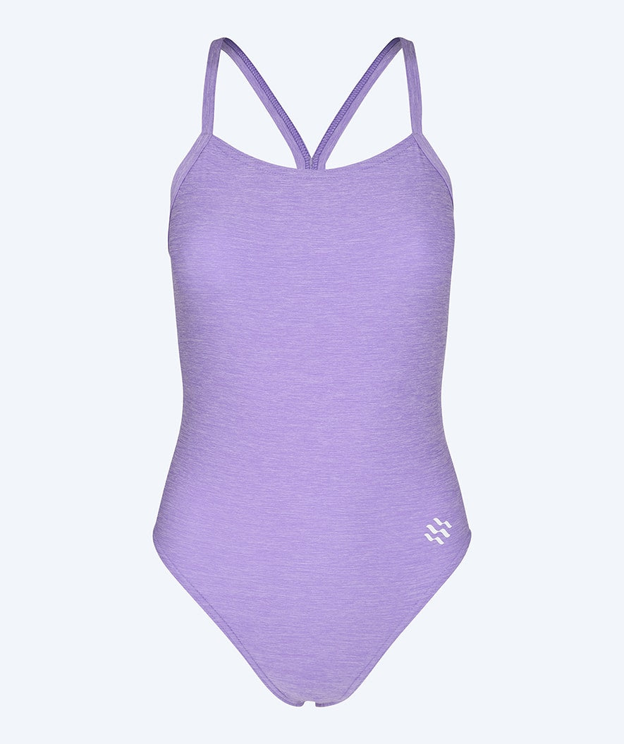 Watery badedragt til damer - Melange Freestyler - Mirabel Purple