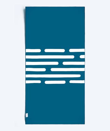 Watery microfiber håndklæde - Eco Nebraska - Blå