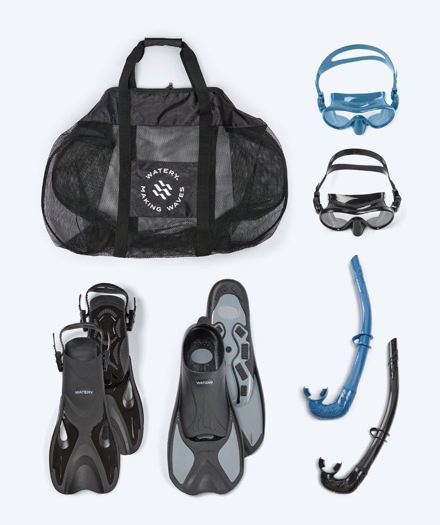 Watery snorkel taske - Pro - Sort