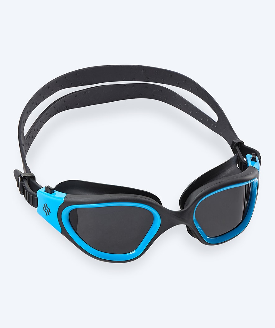 Watery motions svømmebriller - Raven Active - Sort/blå 1.0
