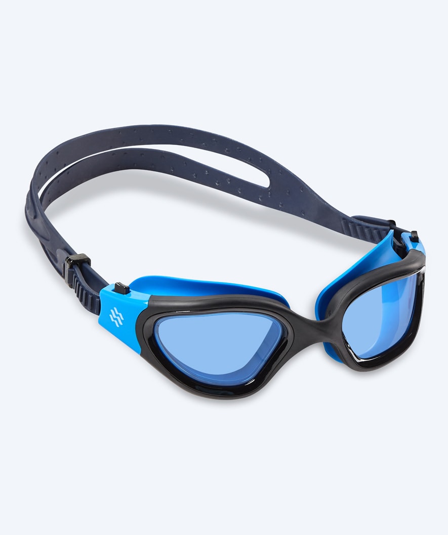 Watery motions svømmebriller - Raven Active - Blå/Lyseblå