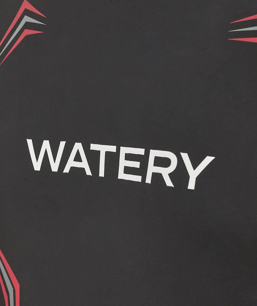 Watery våddragt til mænd - Reptile Breast - Orange