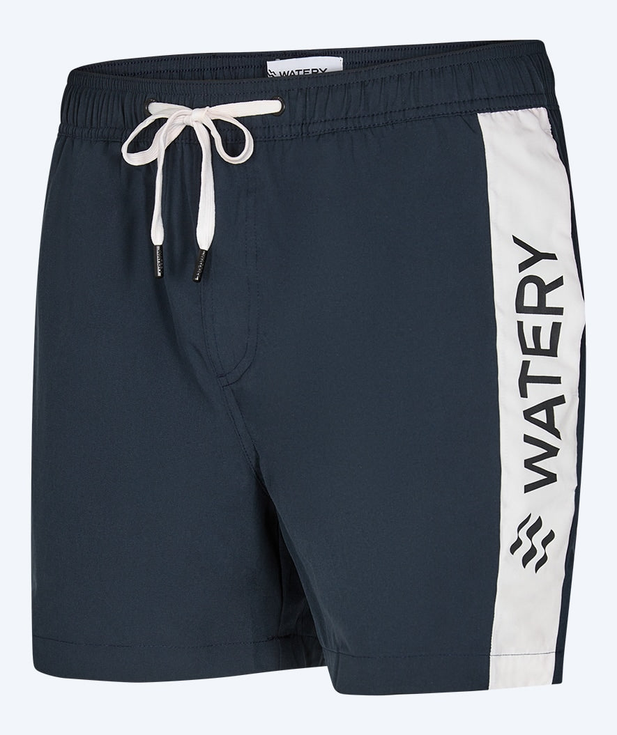 Watery badeshorts til mænd - Signature Eco - Mørkeblå