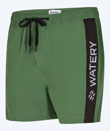 Watery badeshorts til mænd - Signature Eco - Dust Green