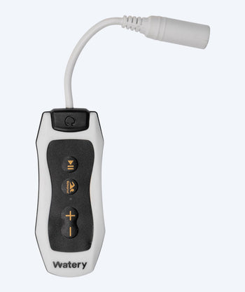 Watery vandtætte MP3 høretelefoner - Storm - Hvid