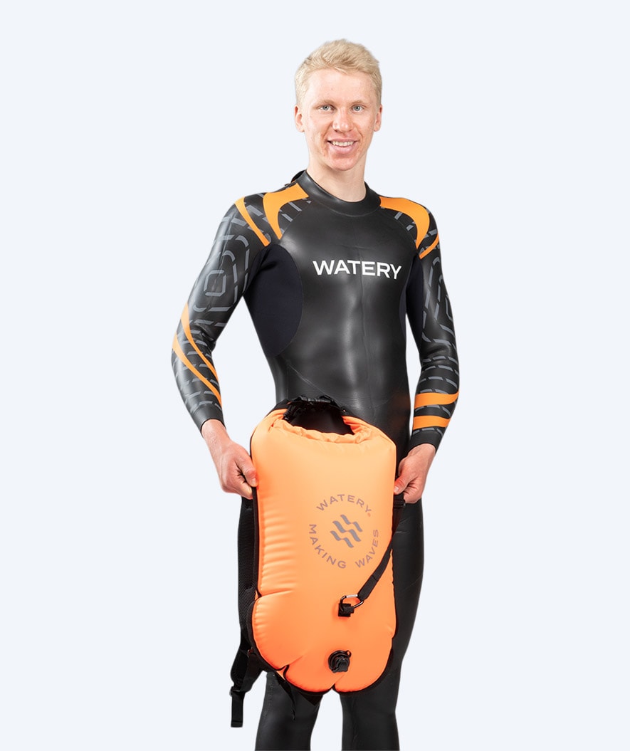 Watery havtaske - Swim&Run 35L - Orange