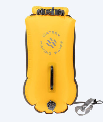 Watery havtaske - Swim Buoy & Dry Bag 28L - Gul
