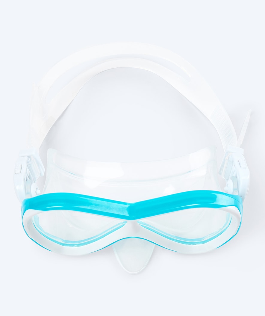 Watery dykkermaske til børn (4-10) - Triton - Lyseblå
